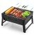 Portable Stainless Steel Charcoal Barbeque Grill